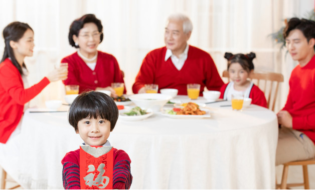 新年祝福幼儿