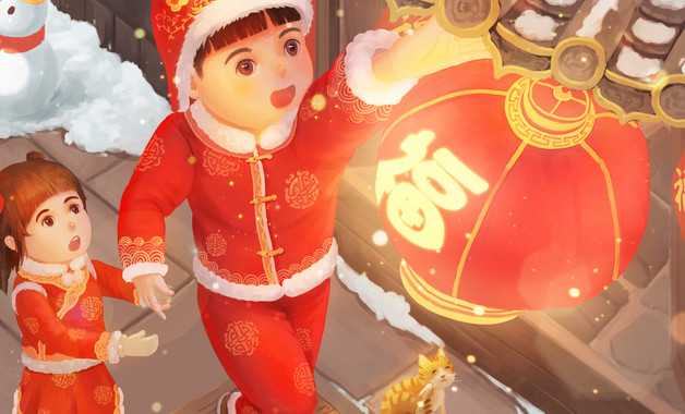 女小孩祝福语